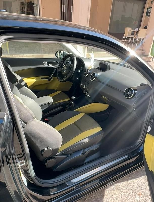 Usata Audi A1 Ambition 90 CV (66 kW) 2015 Nero Utilitaria