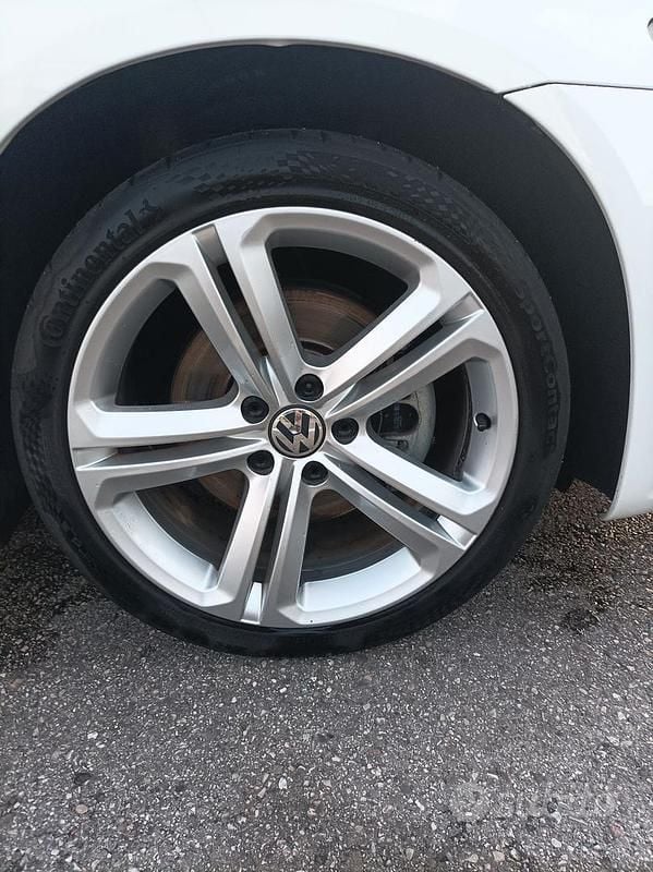 Usata VW Scirocco R-line 160 CV (117 kW) 2012 Bianco Coupé