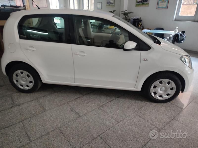 Usata Seat Mii 60 CV (44 kW) 2014 Bianco Utilitaria