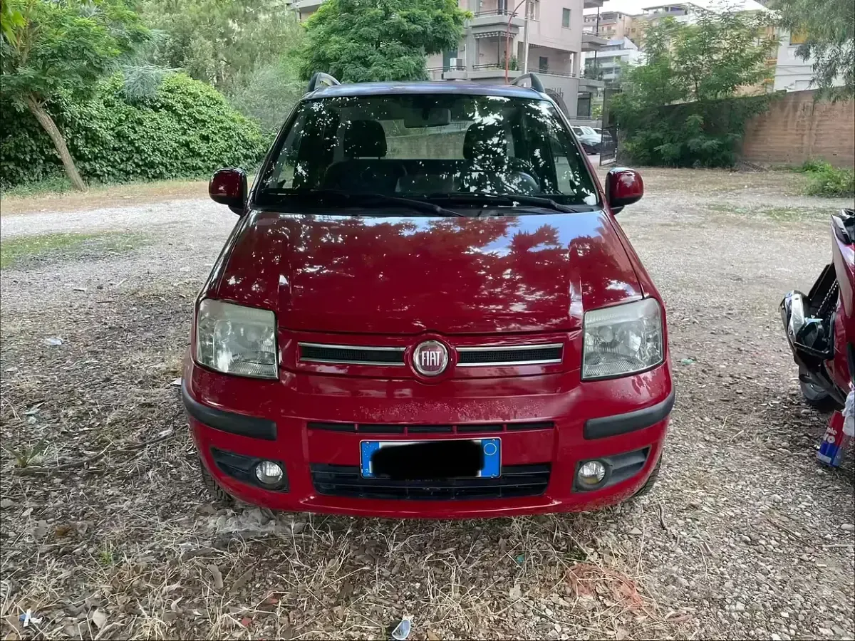 Usata Fiat Panda Climbing 60 CV (44 kW) 2010 Rosso Utilitaria