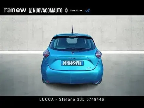 Usata Renault Zoe Zen 100 kW (136 CV) 2021 Azzurro Utilitaria