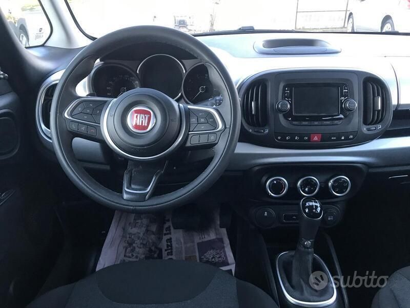 Usata Fiat 500L Mirror 95 CV (69 kW) 2019 Argento Monovolume