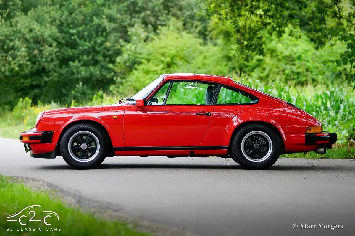 Usata Porsche 911 Carrera 231 CV (169 kW) 1986 Rosso Coupé