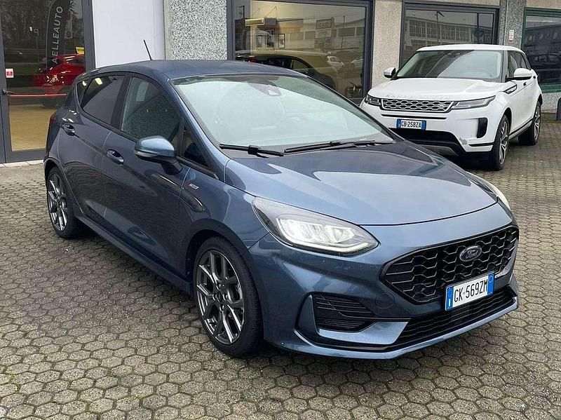 Usata Ford Fiesta ST-Line 125 CV (91 kW) 2022 Blu/azzurro Berlina