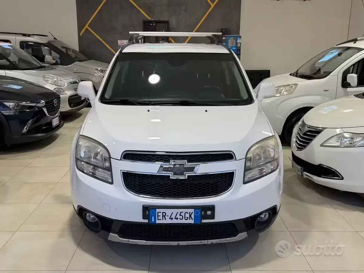 Usata Chevrolet Orlando LT 131 CV (96 kW) 2013 Bianco Monovolume
