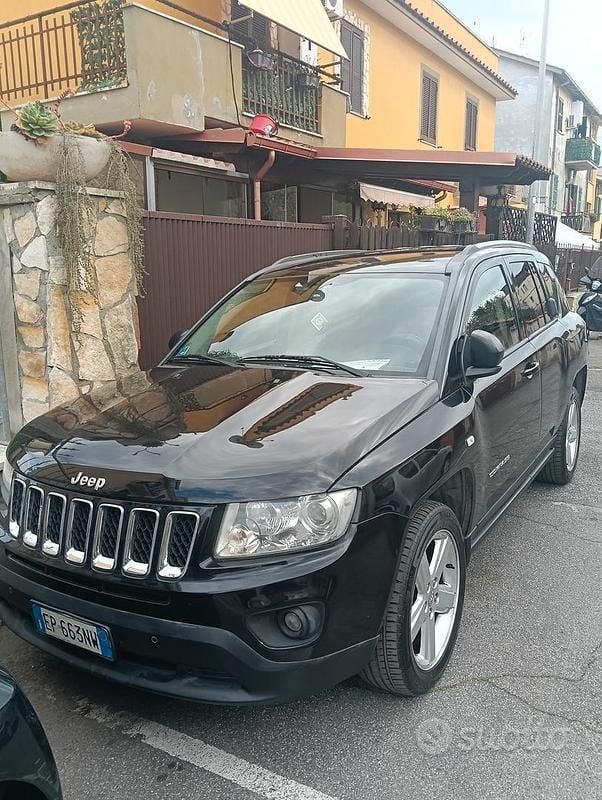 Usata Jeep Compass 136 CV (100 kW) 2012 Nero SUV