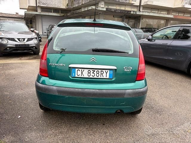 Usata Citroën C3 Elegance 2004 Verde Berlina