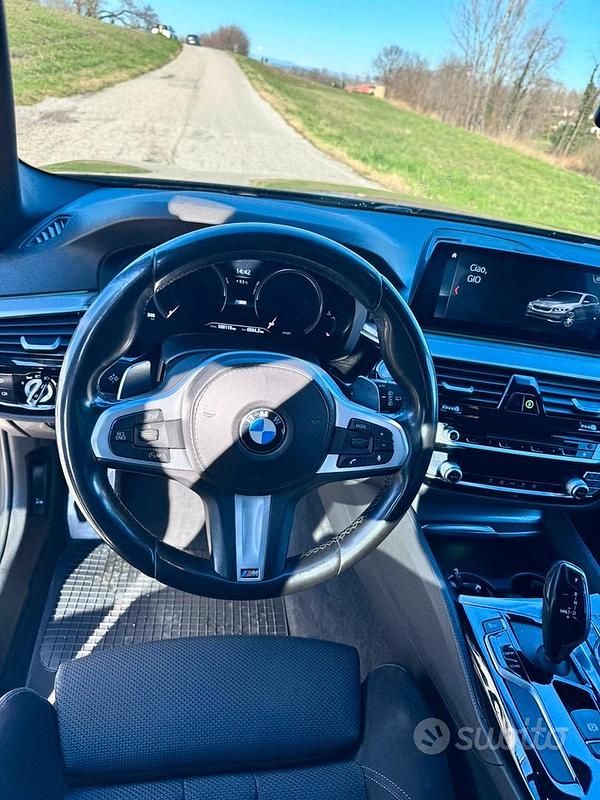 Usata BMW 518 M Sport 150 CV (110 kW) 2018 Nero Station wagon