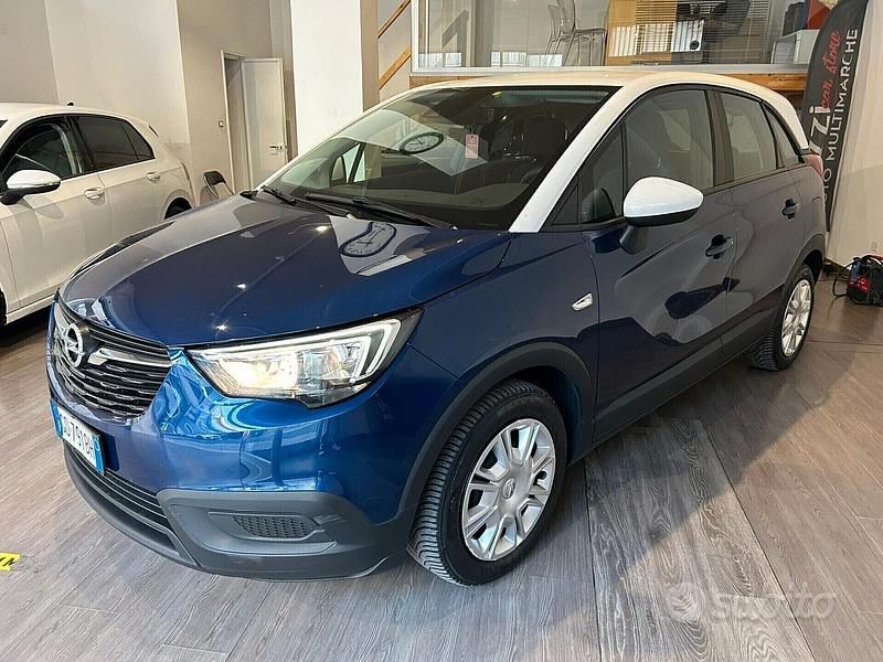 Usata Opel Crossland X 83 CV (61 kW) 2020 Blu SUV