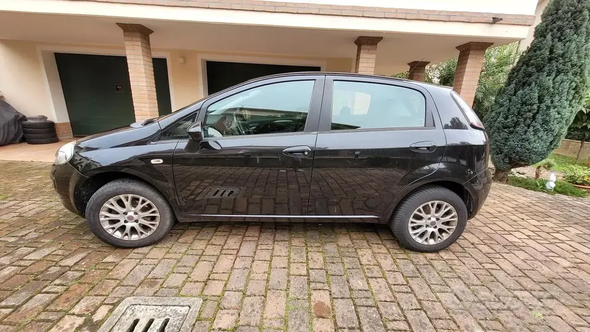 Usata Fiat Punto Evo Emotion 77 CV (56 kW) 2009 Nero Utilitaria