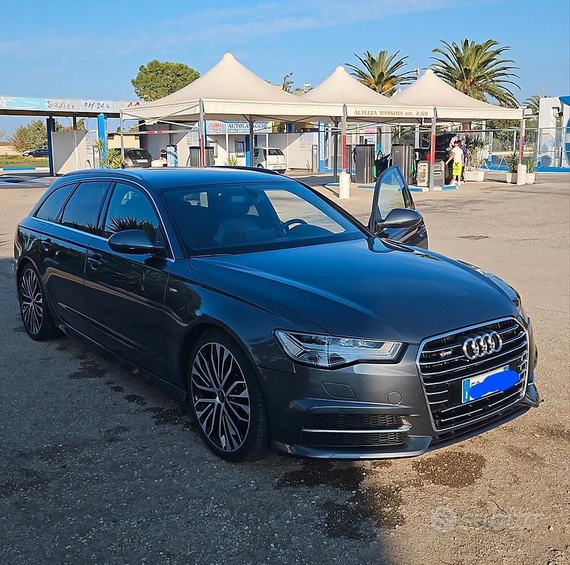 Usata Audi A6 S-Line 190 CV (139 kW) 2015 Grigio Station wagon