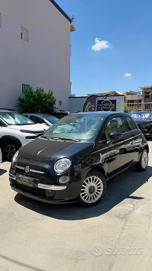 Usata Fiat 500 Lounge 69 CV (50 kW) 2013 Nero Berlina