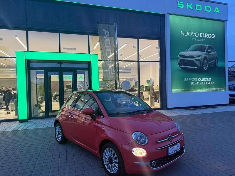Usata Fiat 500 Lounge 69 CV (50 kW) 2016 Rosso Utilitaria