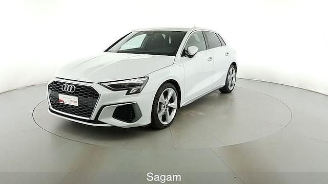 Bianco ghiaccio metallizzato Usata 2024 Audi A3 S-Line Berlina | 31.500 € (Super prezzo) - Immagine 1/4