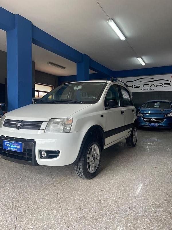 Usata Fiat Panda 4x4 Climbing 75 CV (55 kW) 2009 Bianco Utilitaria