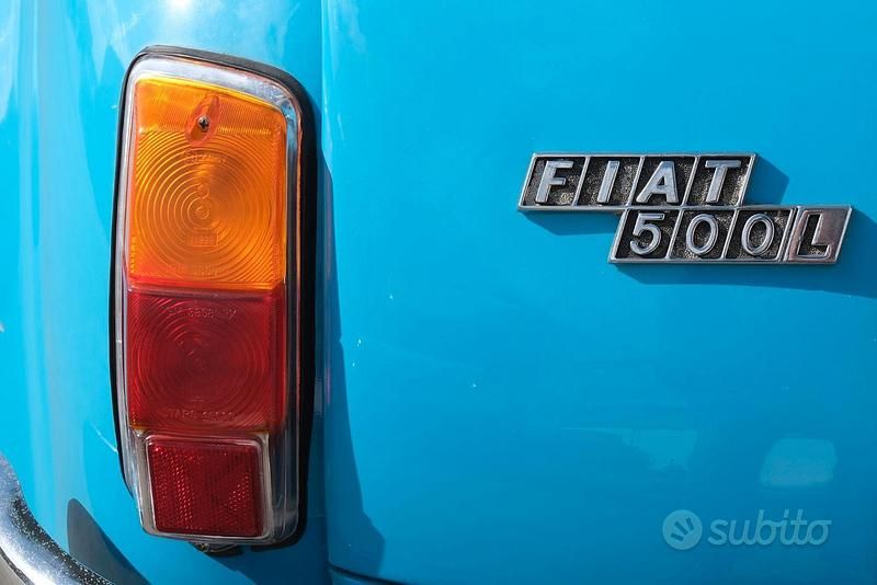 Usata Fiat 500 1960 Blu Utilitaria