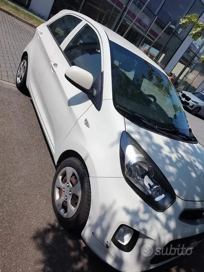 Usata Kia Picanto City 66 CV (48 kW) 2016 Bianco Utilitaria