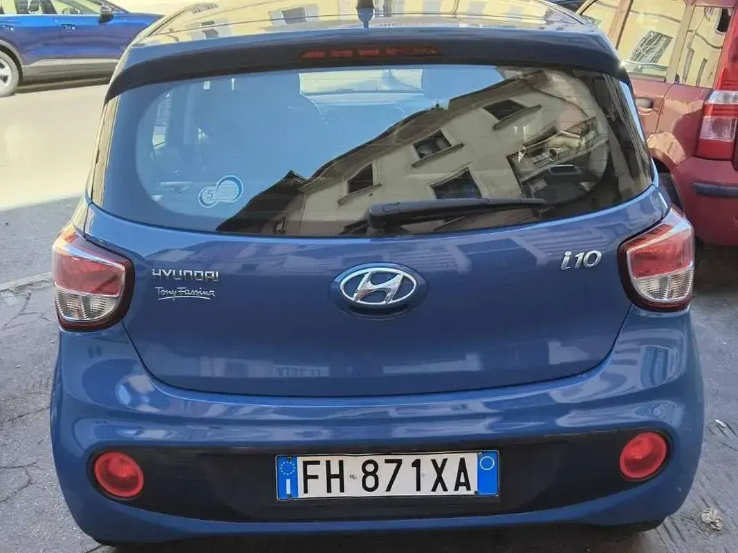 Usata Hyundai i10 Classic 67 CV (49 kW) 2017 Blu/azzurro Utilitaria