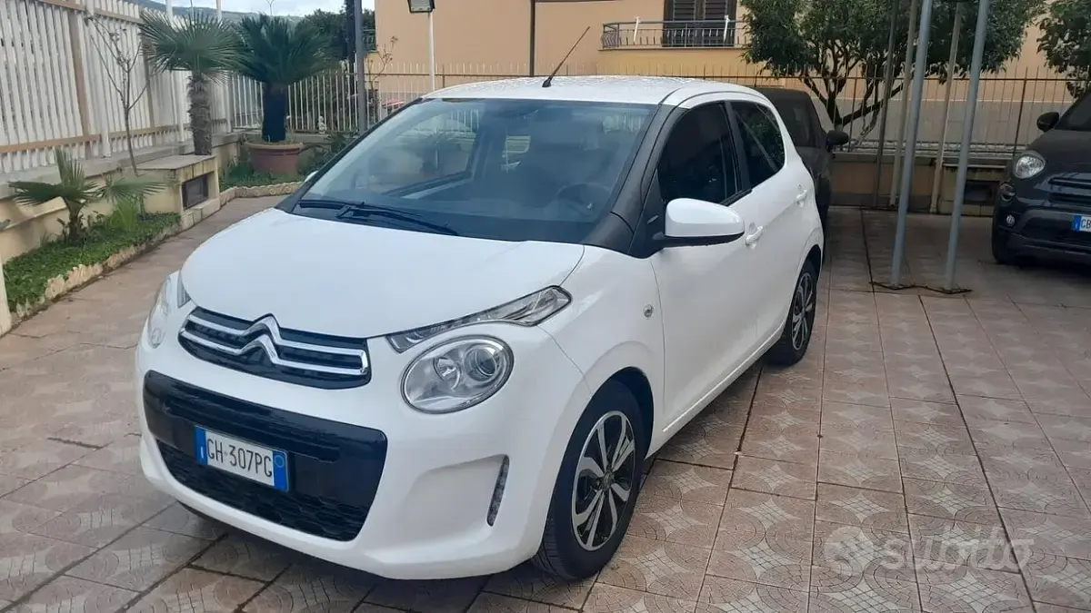 Usata Citroën C1 Feel 72 CV (52 kW) 2021 Bianco Utilitaria