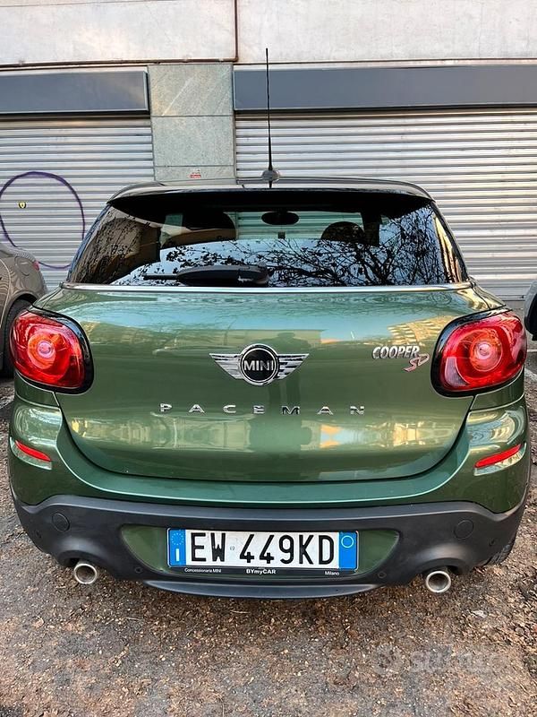 Usata Mini Paceman 145 CV (106 kW) 2014 Verde Utilitaria