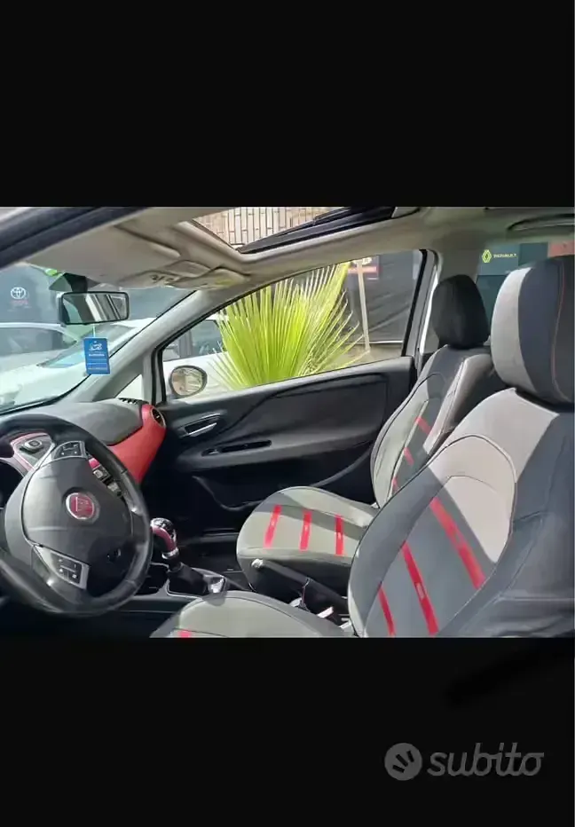 Usata Fiat Punto Sport 90 CV (66 kW) 2009 Grigio Utilitaria