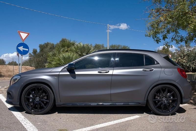 Usata Mercedes GLA45 AMG AMG 360 CV (264 kW) 2014 Argento SUV
