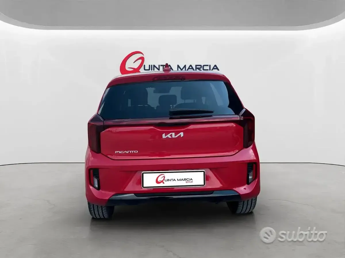 Nuova Kia Picanto 63 CV (46 kW) 2026 Rosso Utilitaria