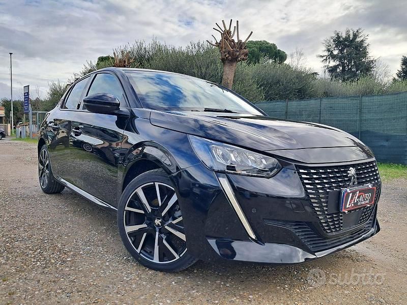 Usata Peugeot 208 Active 75 CV (55 kW) 2022 Nero Utilitaria