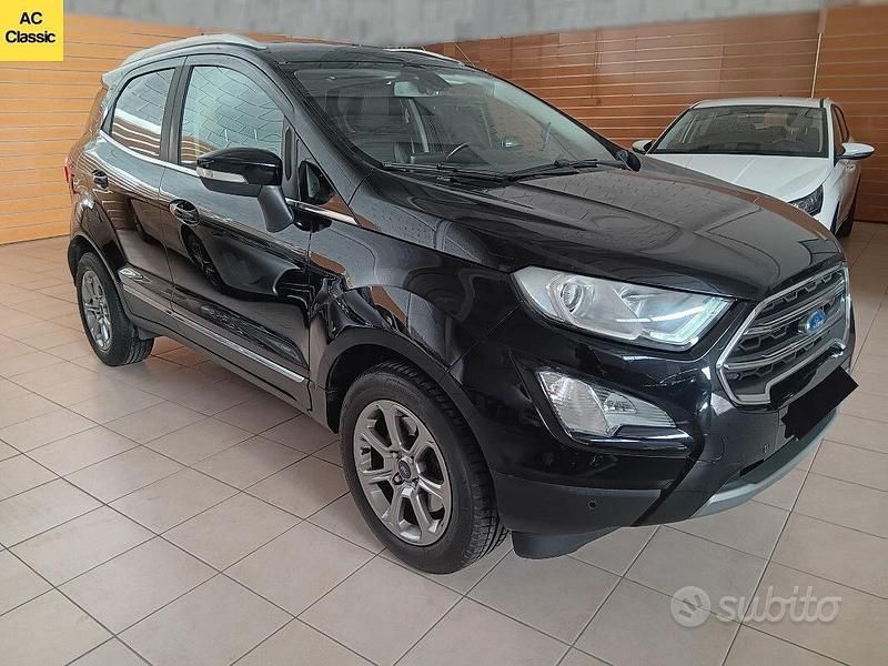 Usata Ford Ecosport Titanium 100 CV (73 kW) 2019 Nero SUV