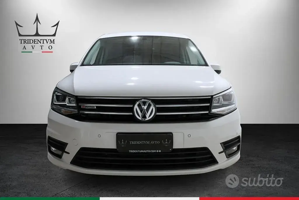 Usata VW Caddy Comfortline 150 CV (110 kW) 2017 Bianco Monovolume