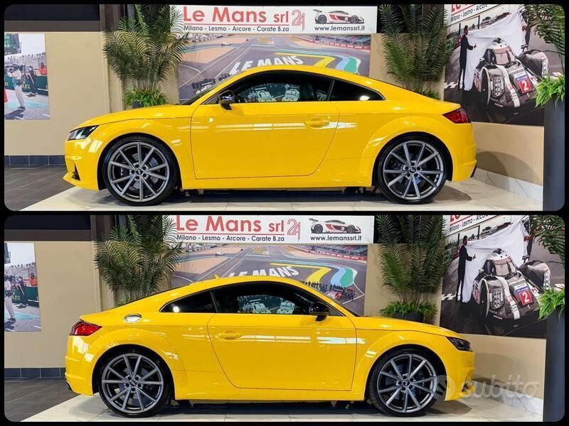 Usata Audi TTS Ambiente 310 CV (228 kW) 2019 Giallo vegas Coupé