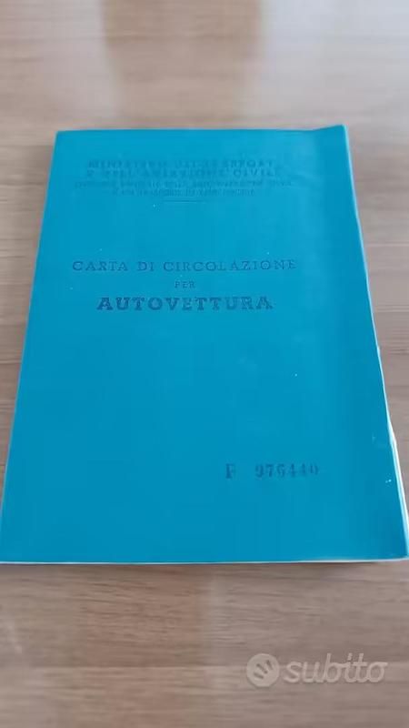 Usata Fiat 500 1960 Utilitaria