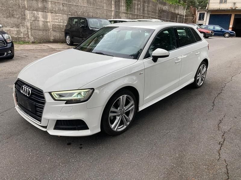 Usata Audi A3 S-Line 115 CV (84 kW) 2020 Bianco Berlina