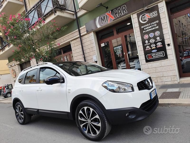 Bianco Usata 2013 Nissan Qashqai +2 N-TEC SUV | 7990 € (Buon prezzo) - Immagine 1/4
