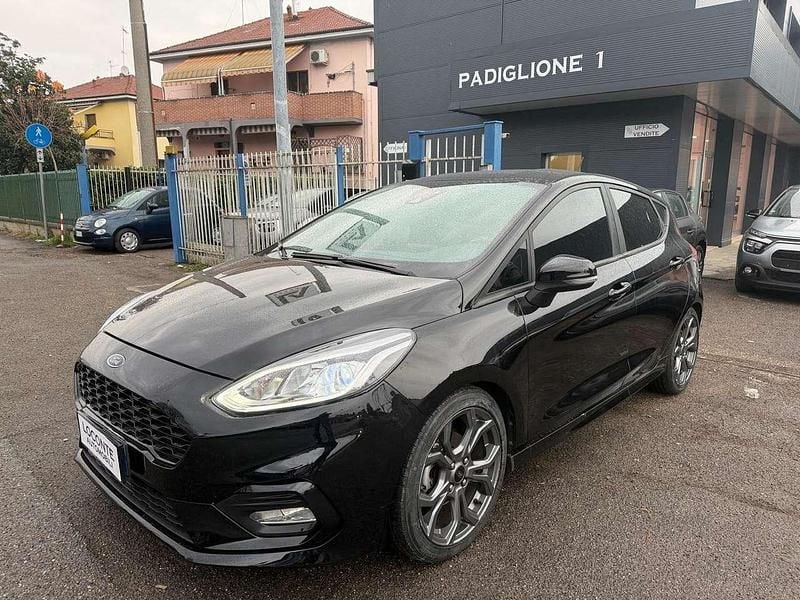 Usata Ford Fiesta ST-Line 95 CV (69 kW) 2020 Nero Berlina