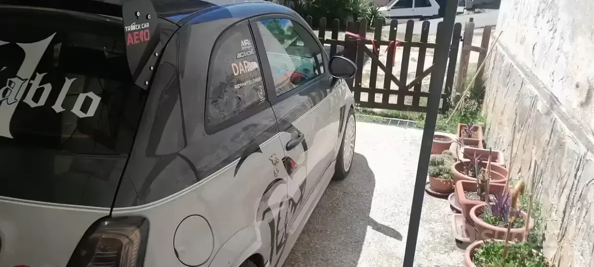 Usata Abarth 595 140 CV (102 kW) 2016 Grigio Berlina