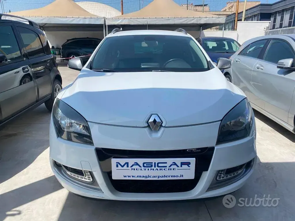 Usata Renault Mégane GT Line GT-Line 131 CV (96 kW) 2011 Bianco Station wagon