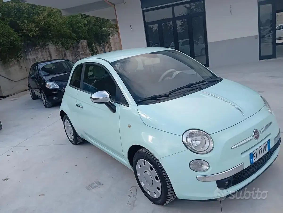 Usata Fiat 500 95 CV (69 kW) 2015 Bluazzurro Berlina