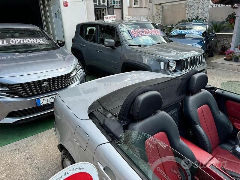 Usata Mercedes SLK200 163 CV (119 kW) 2003 Grigio Cabrio