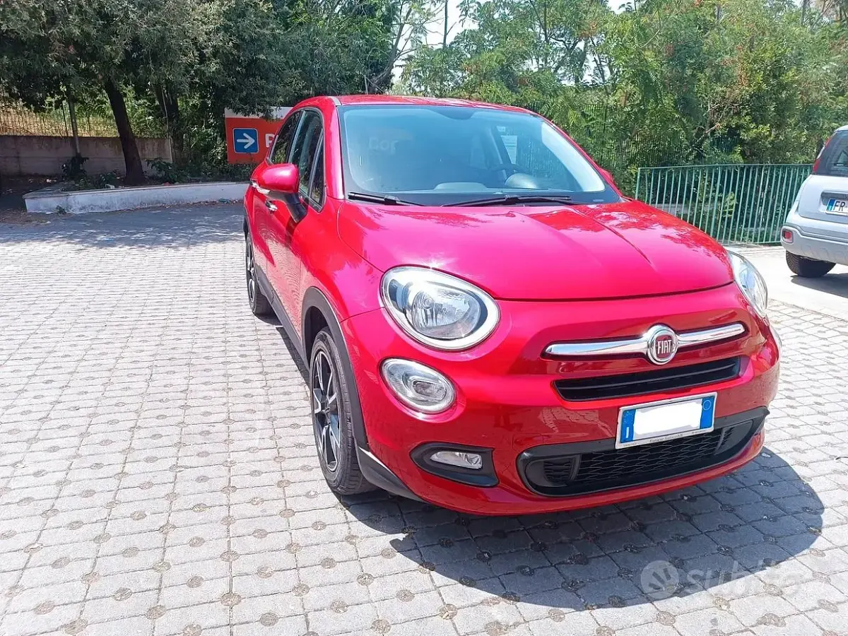 Usata Fiat 500X Pop Star 110 CV (80 kW) 2017 Rosso SUV