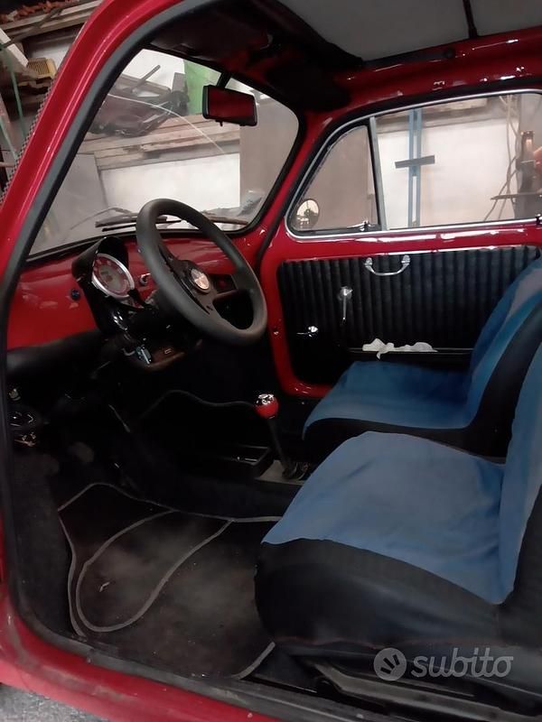 Usata Fiat 500 1970 Rosso Utilitaria