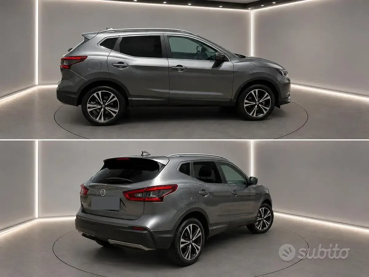 Usata Nissan Qashqai N-Connecta 110 CV (80 kW) 2017 Grigio SUV