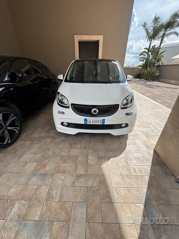 Usata Smart ForFour Brabus 2018 Bianco Utilitaria