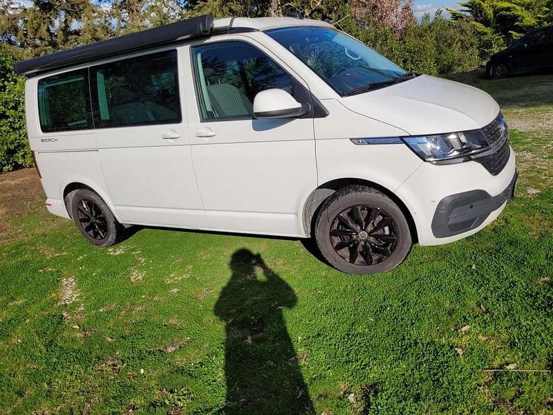 Usata VW California Beach 150 CV (110 kW) 2023 Bianco Furgone