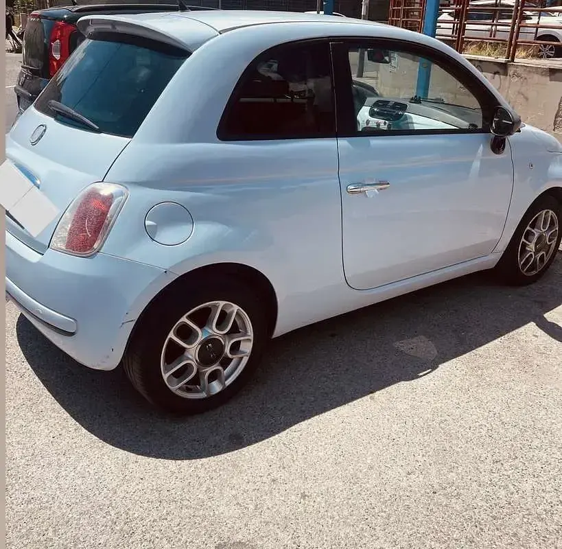 Usata Fiat 500 Lounge 86 CV (63 kW) 2010 Bluazzurro Utilitaria