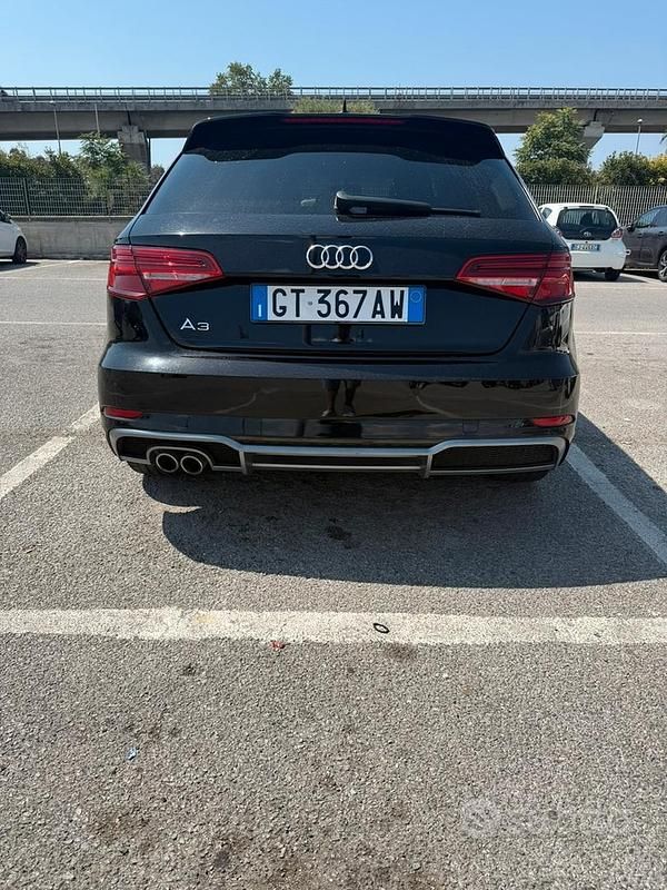 Usata Audi A3 Admired 150 CV (110 kW) 2019 Nero Berlina