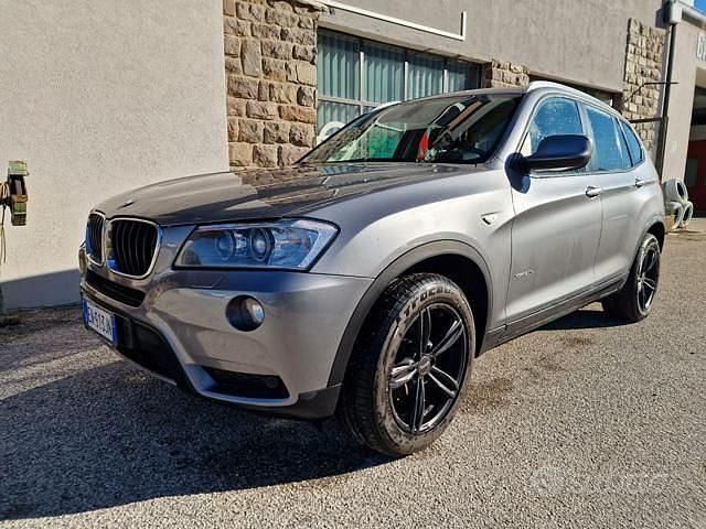 Usata BMW X3 184 CV (135 kW) 2012 Grigio scuro SUV