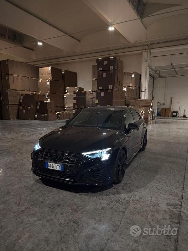 Usata Audi S3 Comfort 300 CV (220 kW) 2024 Nero Berlina