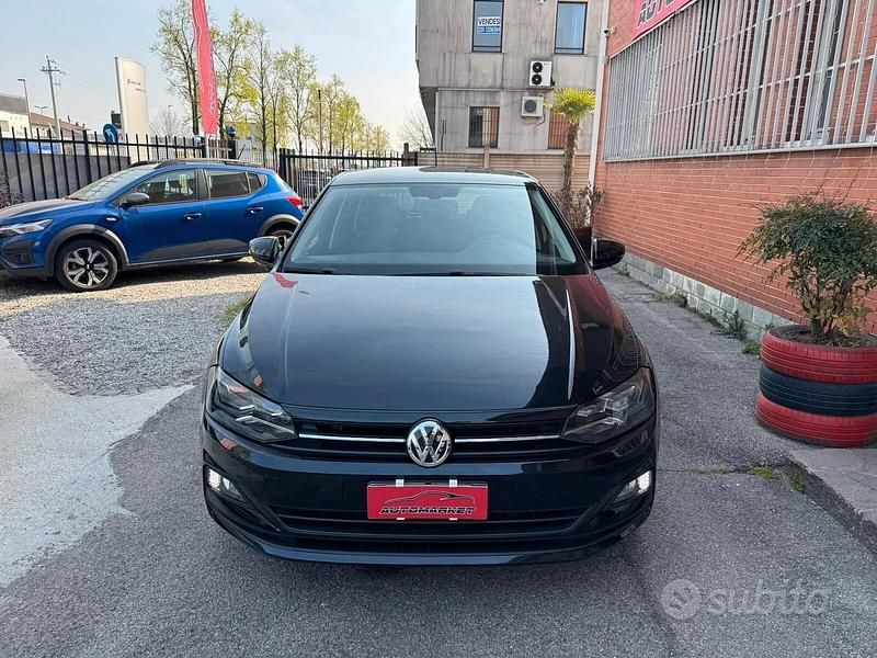 Usata VW Polo Comfortline 95 CV (69 kW) 2020 Nero Utilitaria