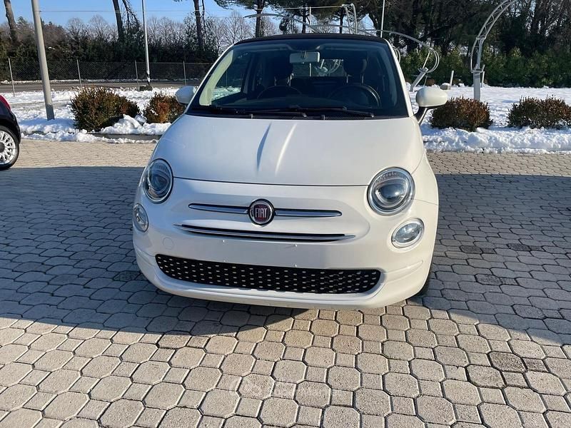 Usata Fiat 500C 73 CV (53 kW) 2018 Bianco Cabrio